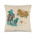 Baha Ranch The Last Roundup Throw Pillow Cover Made in America