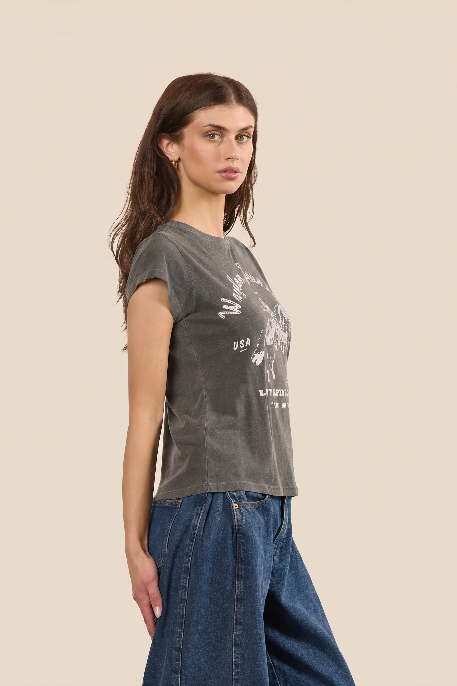 Waylon Jennings Fitted Baby Tee