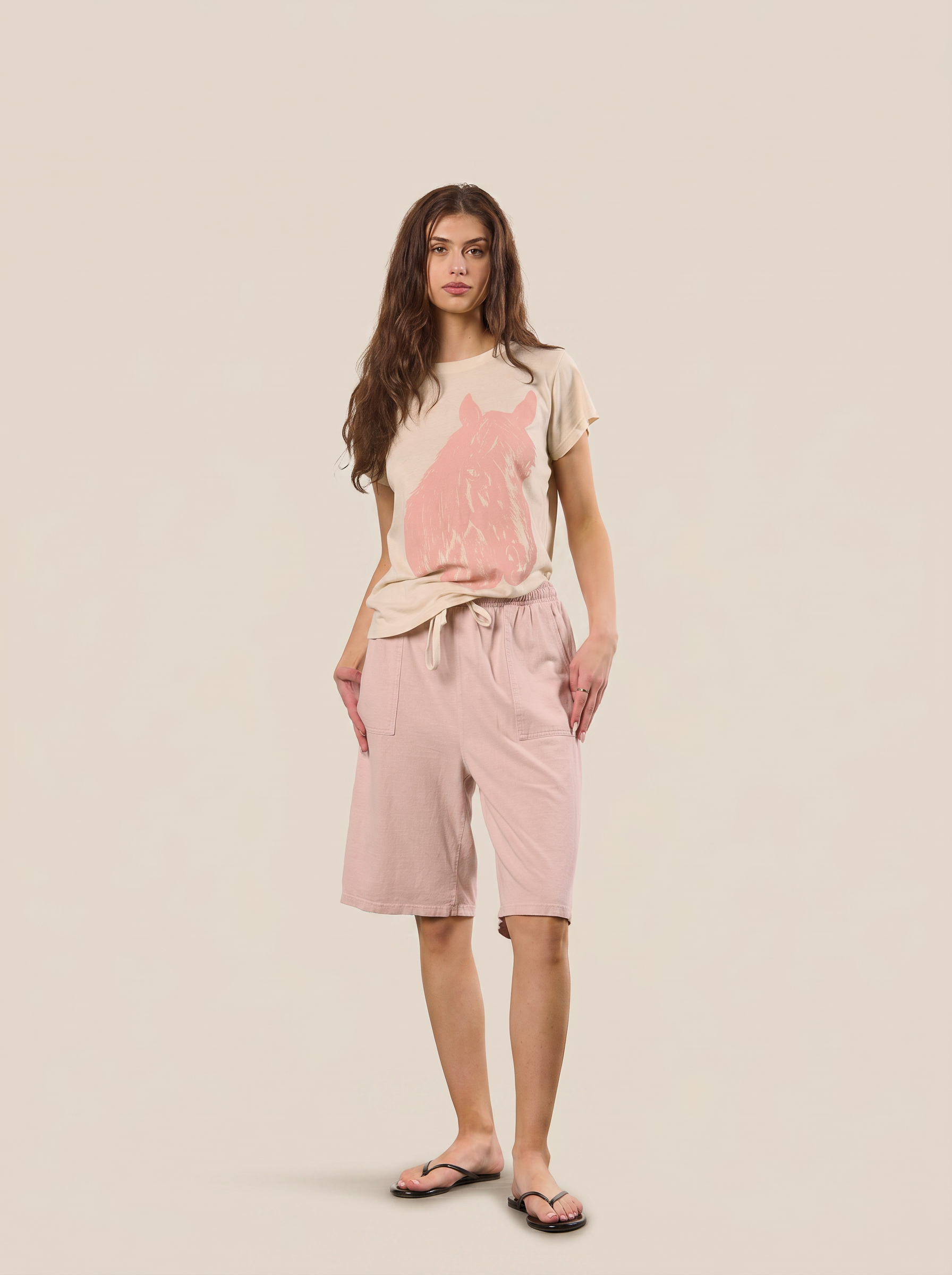 The Pink Stable Tee