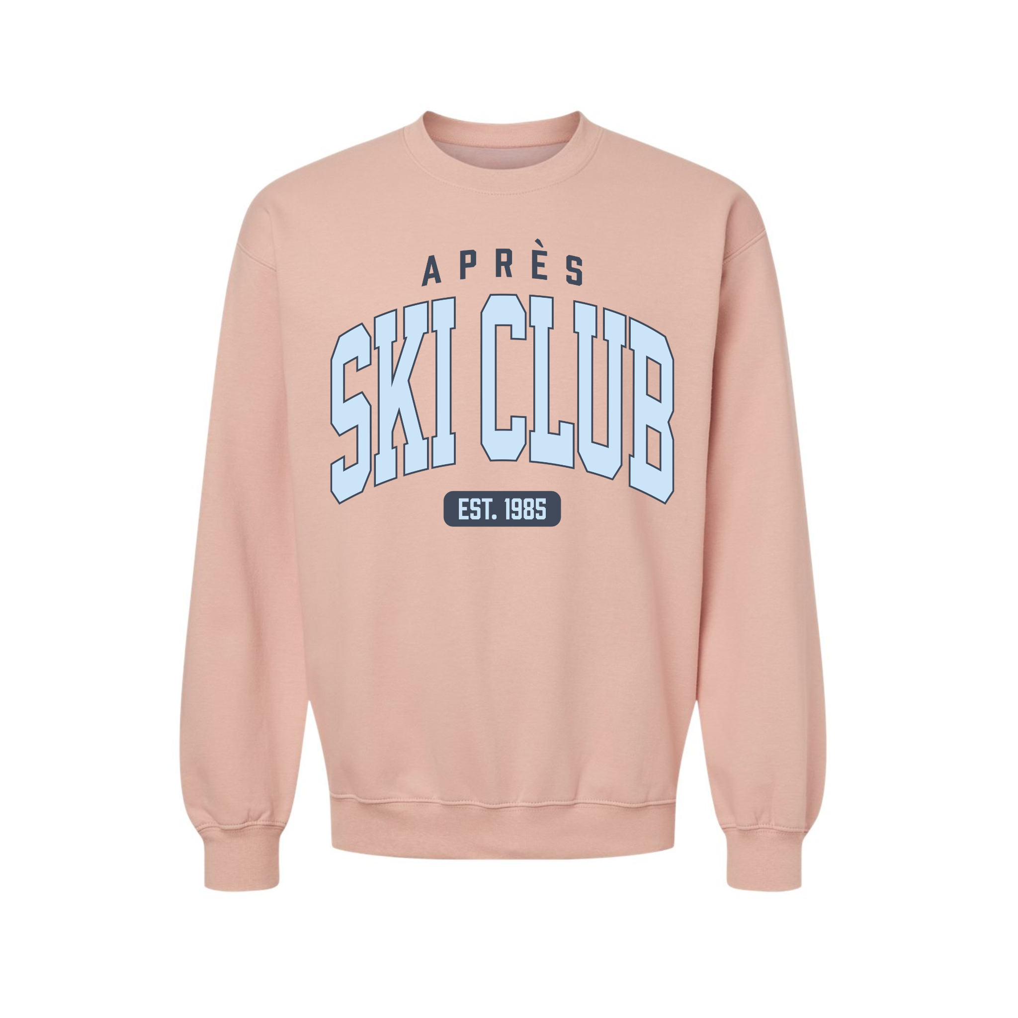 Après Ski Club Crewneck Sweatshirt | Cozy Winter Graphic Sweatshirt